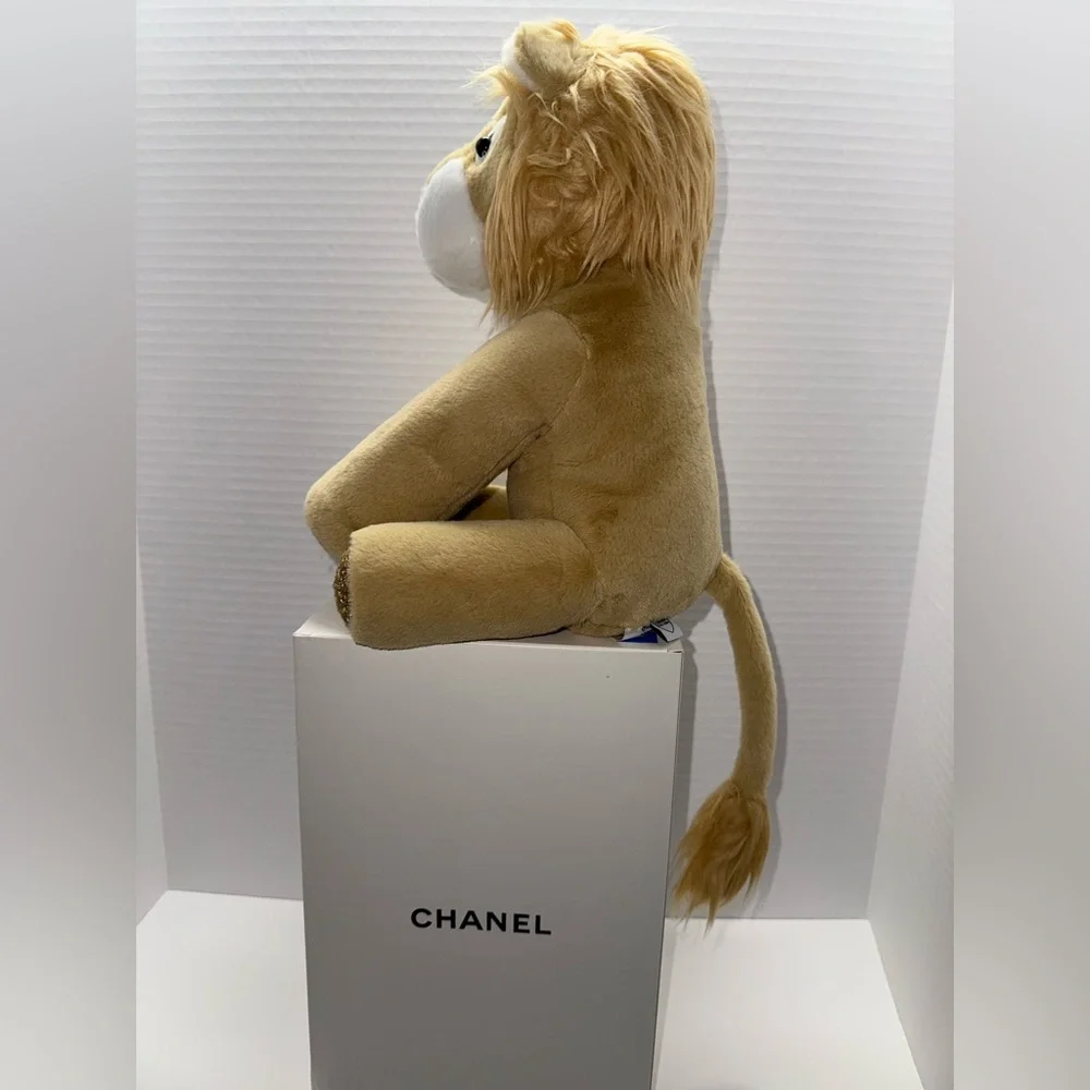 CHANEL COCO CRUSH Lion Lion Doll Novelty Interior Plush Doll Unused - Picture 2 of 7